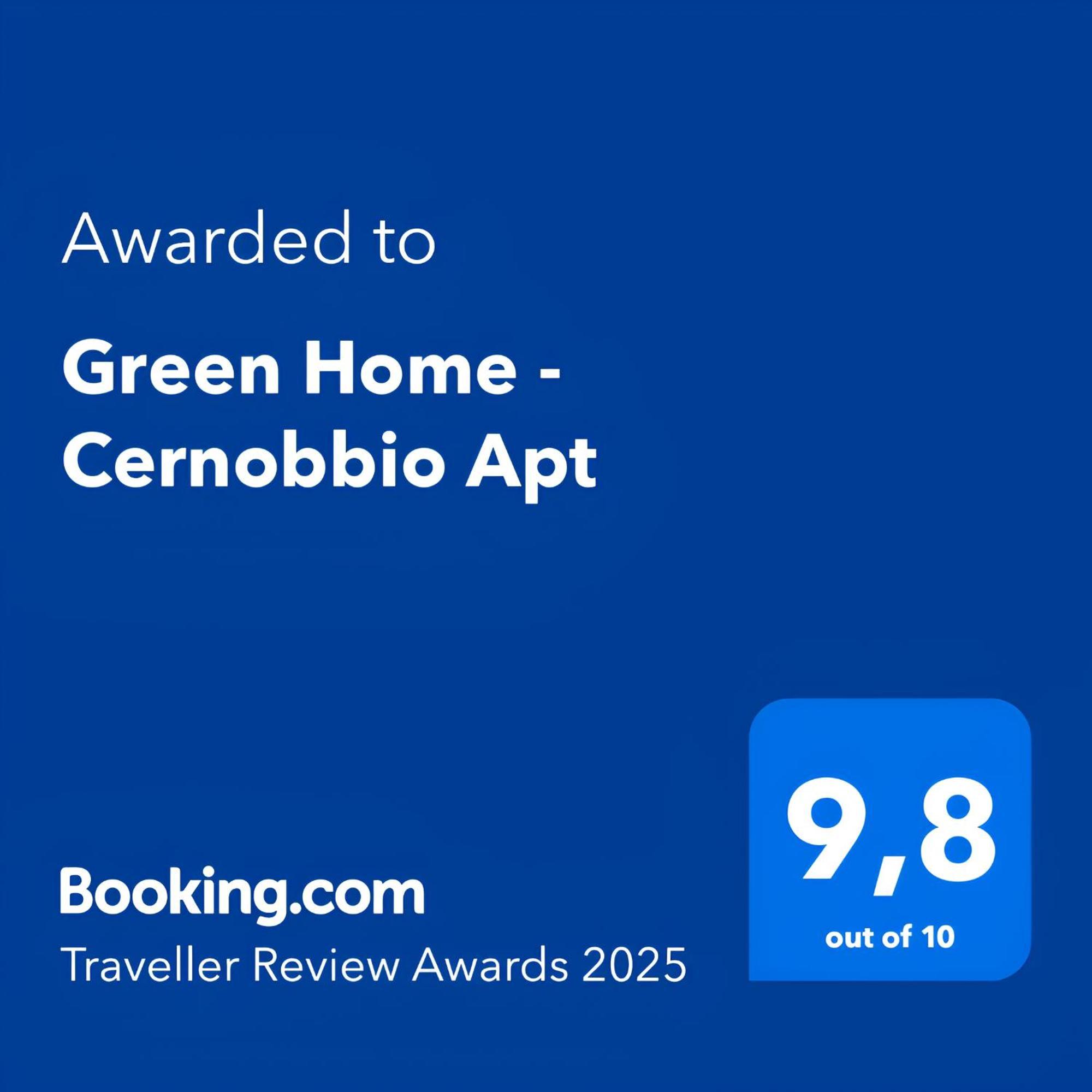 Green Home - Cernobbio Apt Como Exterior foto